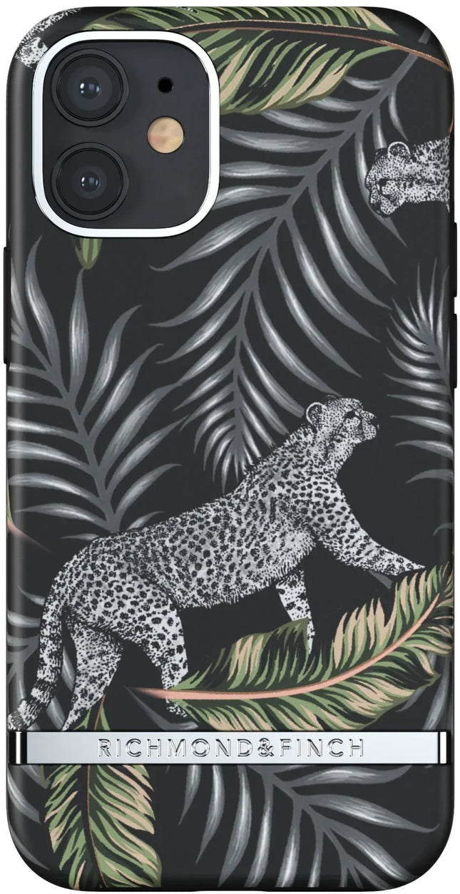 Richmond & Finch Freedom Series One-Piece Apple Iphone 12 Mini Silver Jungle Richmond & Finch