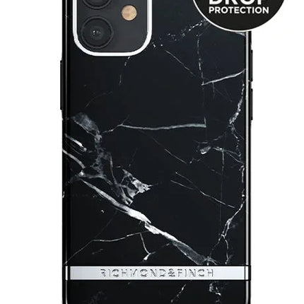 Richmond & Finch Freedom Series One-Piece Apple Iphone 12 Mini Black Marble Richmond & Finch