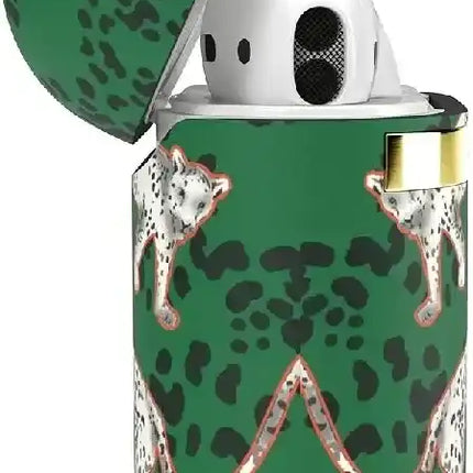 Richmond & Finch Freedom Series Apple Airpod Green Leopard/Gold Richmond & Finch