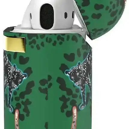 Richmond & Finch Freedom Series Apple Airpod Green Leopard/Gold Richmond & Finch