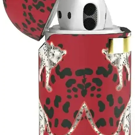 Richmond & Finch Freedom Series Apple Airpod Samba Red Leopard Richmond & Finch