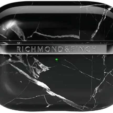 Richmond & Finch Freedom Series Apple Airpod Pro Black Marble/Silver