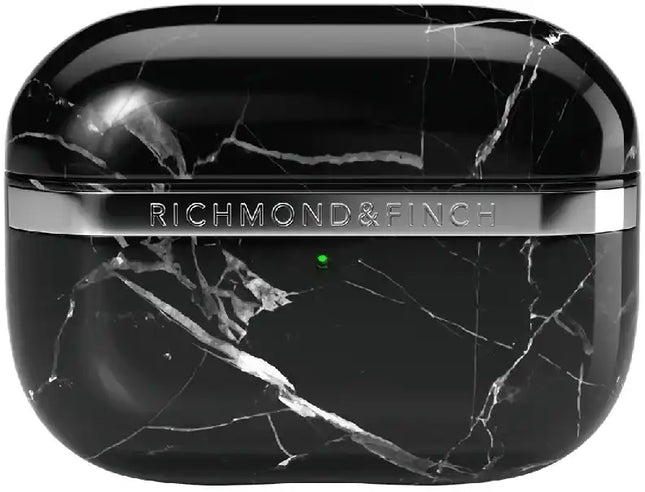 Richmond & Finch Freedom Series Apple Airpod Pro Black Marble/Silver