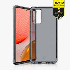 Itskins Level 2 Spectrumclear For Samsung Galaxy A72 4G Smoke