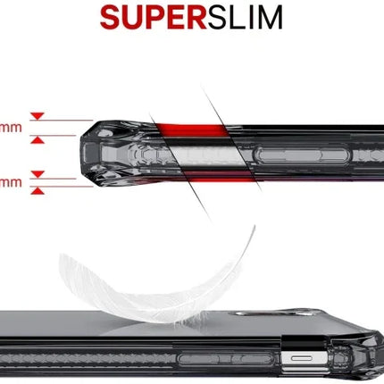 Itskins Level 2 Spectrumclear For Samsung Galaxy A72 4G Smoke
