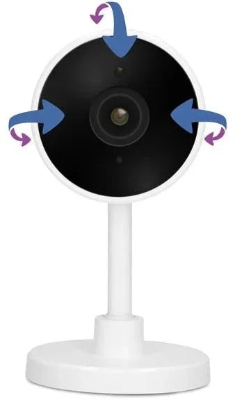 Alecto Smart Wifi Ip Camera White Alecto