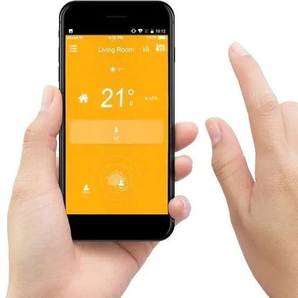 Alecto Smart Zigbee Radiator Thermostat White Alecto