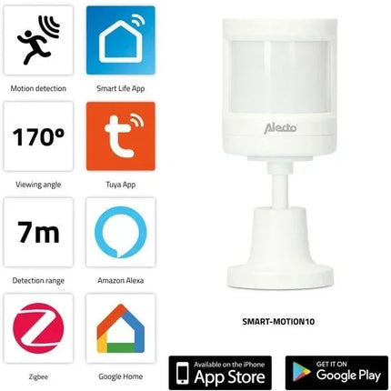 Alecto Smart Zigbee Motion Sensor White Alecto