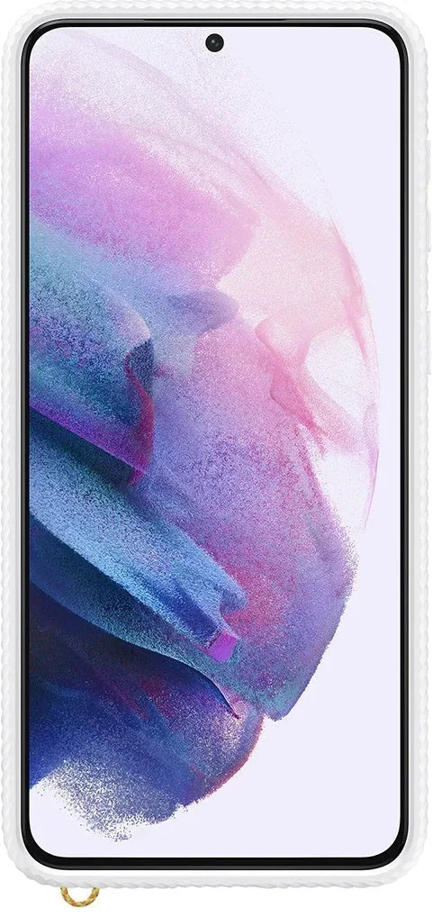 Samsung Ef-Gg996Cwegww Samsung Clear Protective Cover Galaxy S21+ 5G White Samsung
