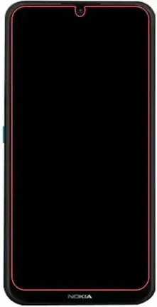 Mobilize Glass Screen Protector - Black Frame - Nokia 1.4 Mobilize