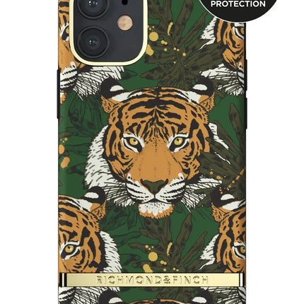Richmond & Finch Freedom Series One-Piece Apple Iphone 12 Mini Green Tiger Richmond & Finch