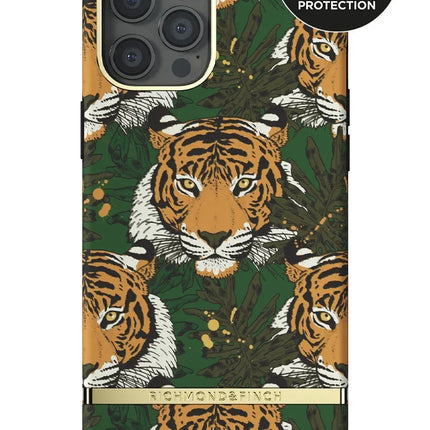 Richmond & Finch Freedom Series One-Piece Apple Iphone 12 Pro Max Green Tiger Richmond & Finch
