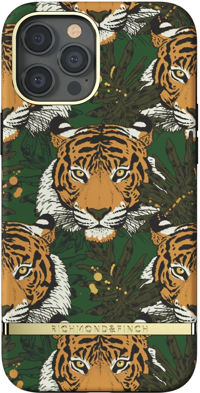 Richmond & Finch Freedom Series One-Piece Apple Iphone 12 Pro Max Green Tiger Richmond & Finch