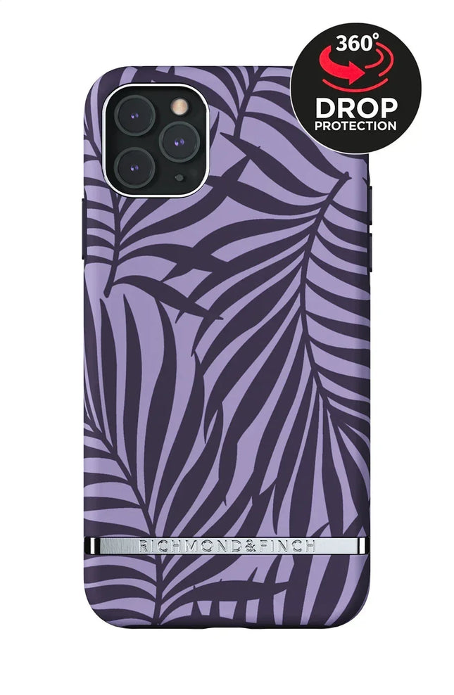 Richmond & Finch Freedom Series Apple Iphone 11 Pro Max Purple Palm Richmond & Finch