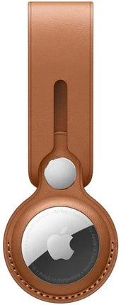 Apple Mx4A2Zm/A Apple Airtag Leather Loop Saddle Brown Apple