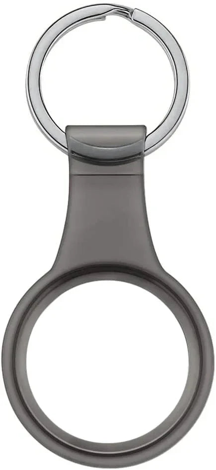 Xccess Tpu Airtag Keychain Transparent Black Xccess