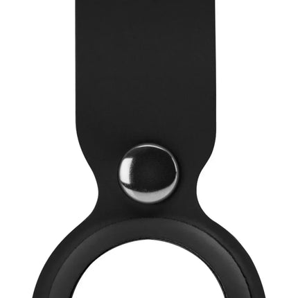 Xccess Pu Leather Airtag Loop Black Xccess