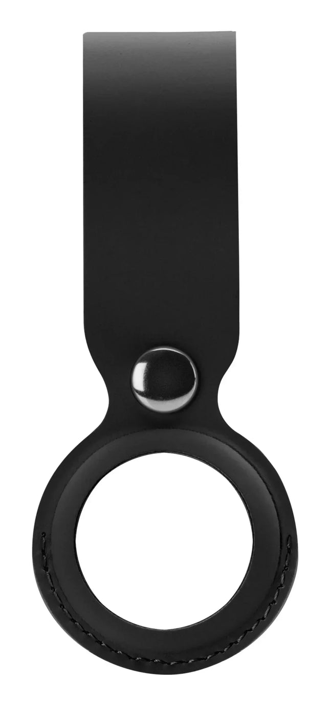Xccess Pu Leather Airtag Loop Black Xccess
