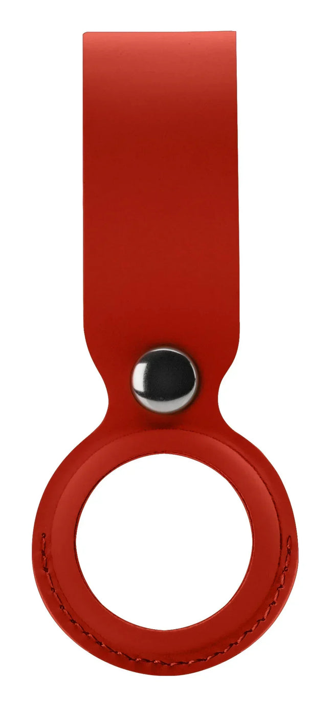 Xccess Pu Leather Airtag Loop Red Xccess