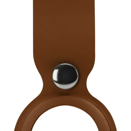 Xccess Pu Leather Airtag Loop Brown Xccess