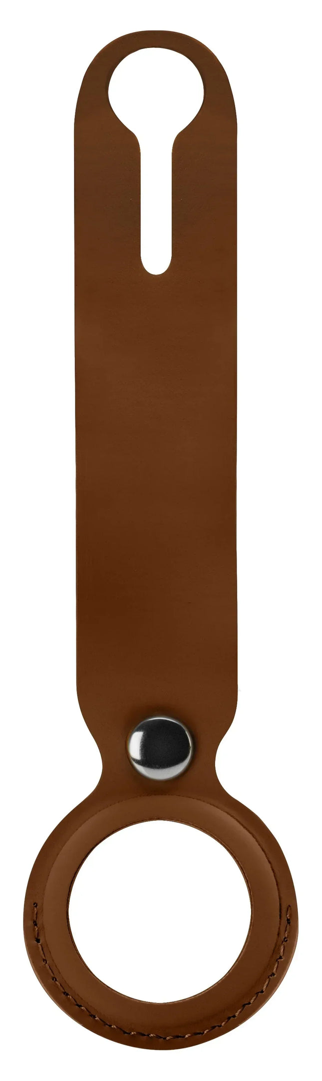 Xccess Pu Leather Airtag Loop Brown Xccess