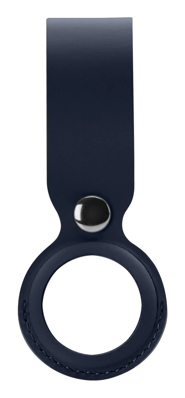 Xccess Pu Leather Airtag Loop Dark Blue Xccess