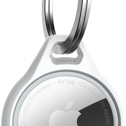 Itskins Level 2 Aircover Solid For Apple Airtag White ITSKINS