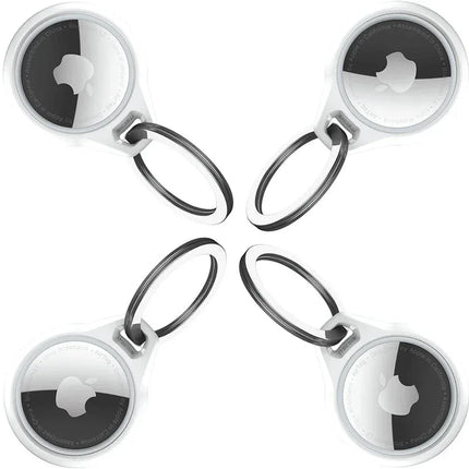 Itskins Level 2 Aircover Solid For Apple Airtag White (4-Pack) ITSKINS