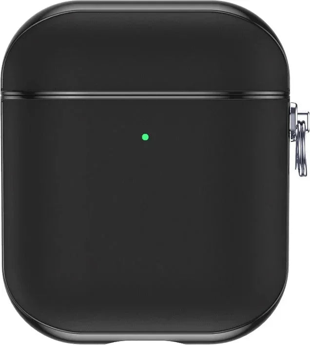 Valenta Leather Snap Case Apple Airpods Gen 1/2 Black Valenta