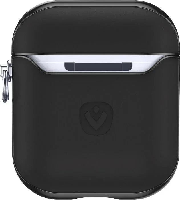 Valenta Leather Snap Case Apple Airpods Gen 1/2 Black Valenta
