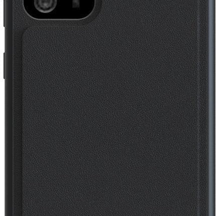 Valenta Leather Back Cover Snap Samsung Galaxy A02S Black Valenta