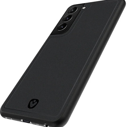 Valenta Leather Back Cover Snap Samsung Galaxy A42/A42 5G Black Valenta