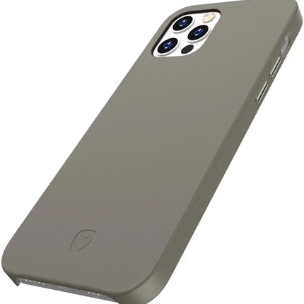 Valenta Leather Back Cover Snap Luxe Apple Iphone 12/12 Pro Grey Valenta