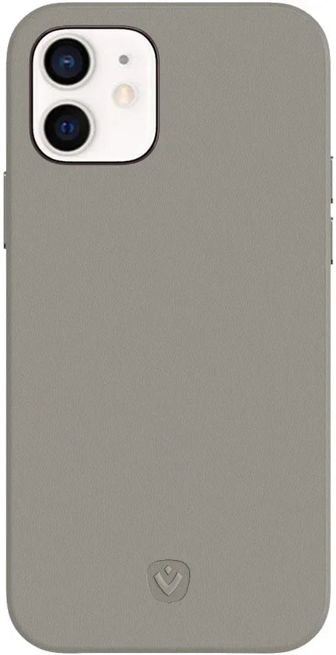 Valenta Leather Back Cover Snap Luxe Apple Iphone 12 Mini Grey Valenta