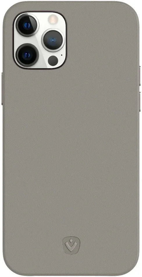 Valenta Leather Back Cover Snap Luxe Apple Iphone 12 Pro Max Grey Valenta