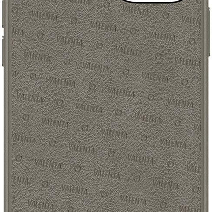 Valenta Leather Back Cover Snap Luxe Apple Iphone 12 Pro Max Grey Valenta