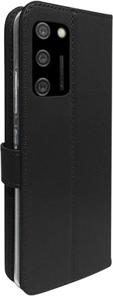 Valenta Book Case Gel Skin Samsung Galaxy A02S Black Valenta
