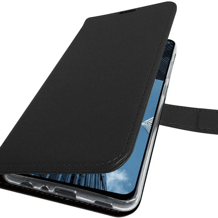Valenta Book Case Gel Skin Samsung Galaxy A02S Black Valenta