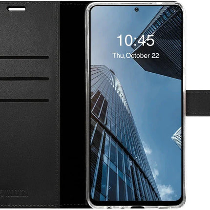 Valenta Book Case Gel Skin Samsung Galaxy A72 4G Black Valenta