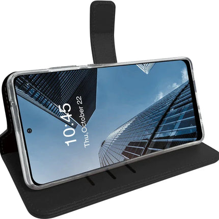 Valenta Book Case Gel Skin Samsung Galaxy A72 4G Black Valenta