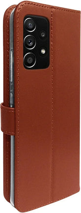 Valenta Book Case Gel Skin Samsung Galaxy A72 4G Brown Valenta