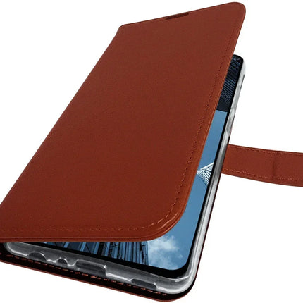 Valenta Book Case Gel Skin Samsung Galaxy A72 4G Brown Valenta