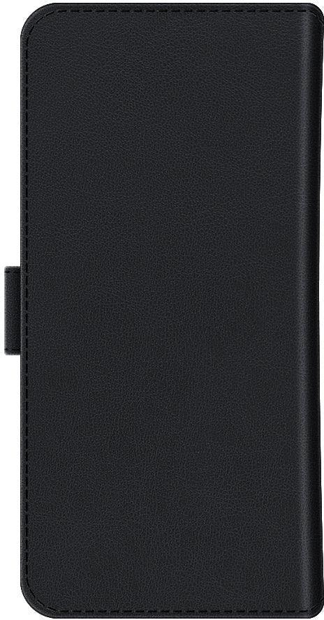 Valenta Leather Book Case Snap Universal Large Black Valenta