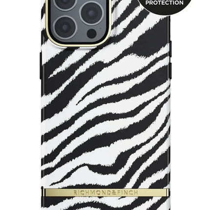 Richmond & Finch Freedom Series One-Piece Apple Iphone 13 Pro Max Zebra Richmond & Finch