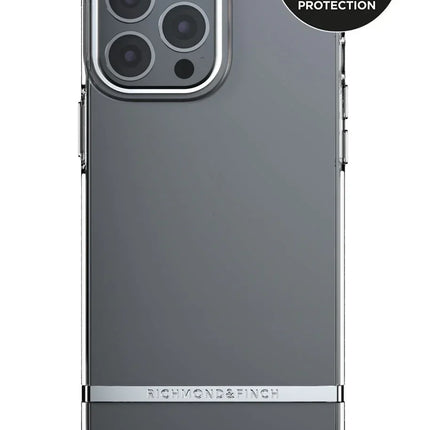Richmond & Finch Clear Case Collection Apple Iphone 13 Pro Max Transparent/Silver Richmond & Finch