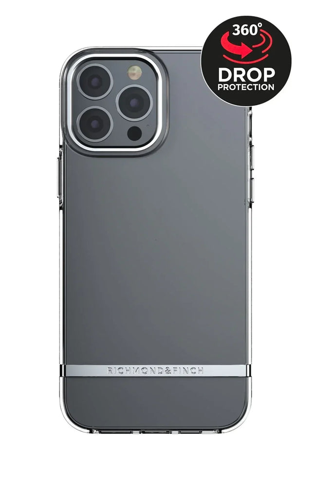 Richmond & Finch Clear Case Collection Apple Iphone 13 Pro Max Transparent/Silver Richmond & Finch