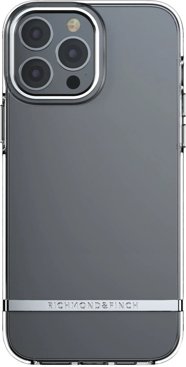 Richmond & Finch Clear Case Collection Apple Iphone 13 Pro Max Transparent/Silver Richmond & Finch