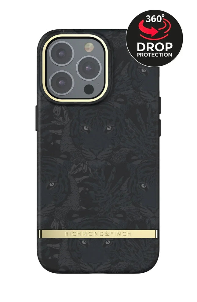Richmond & Finch Freedom Series One-Piece Apple Iphone 13 Pro Black Tiger Richmond & Finch