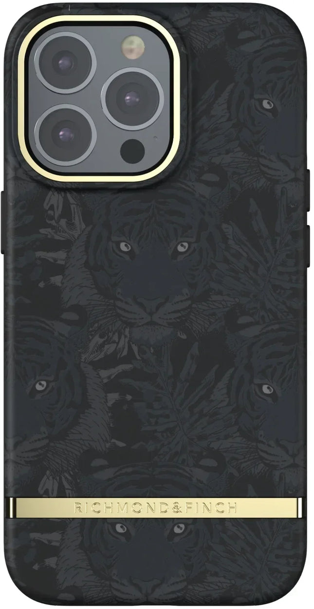 Richmond & Finch Freedom Series One-Piece Apple Iphone 13 Pro Black Tiger Richmond & Finch