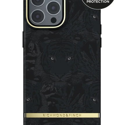 Richmond & Finch Freedom Series One-Piece Apple Iphone 13 Pro Max Black Tiger Richmond & Finch